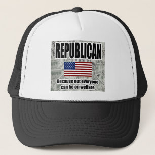 Republican Welfare Hat