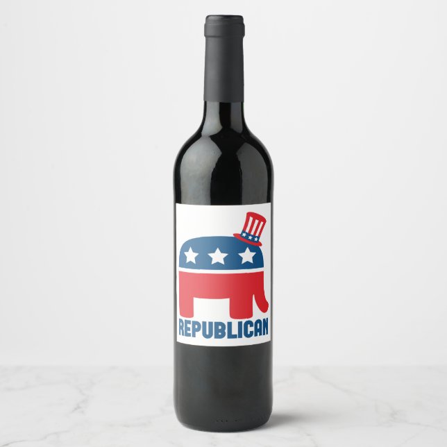 Republican Wine Label (Front)