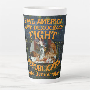REPUBLICAN ZL X1 KP PARTY VOTE ELECTION COST T LATTE MUG