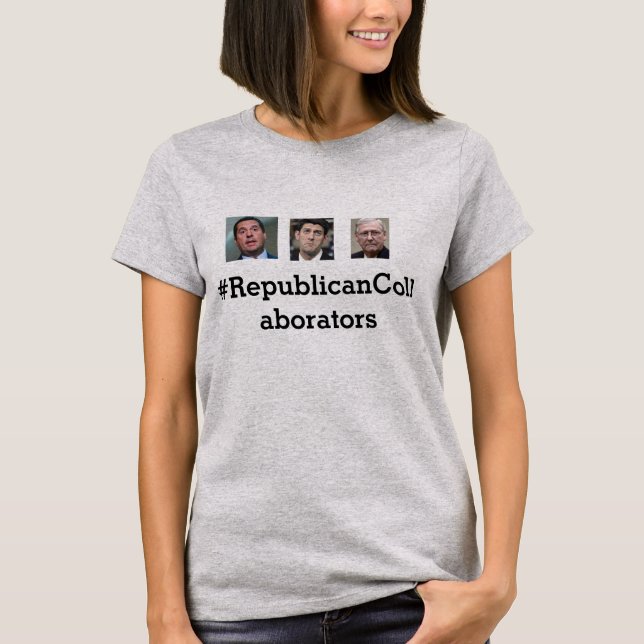 #RepublicanCollaborators T-Shirt (Front)
