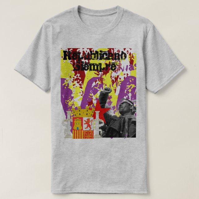 Republicano Siempre T-Shirt (Design Front)