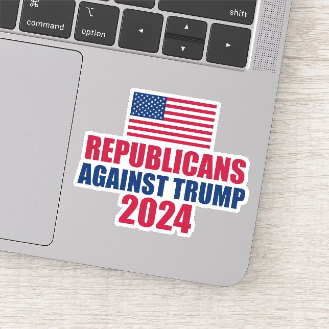 Republicans Against Trump 2024 Election Laptop (Detail)