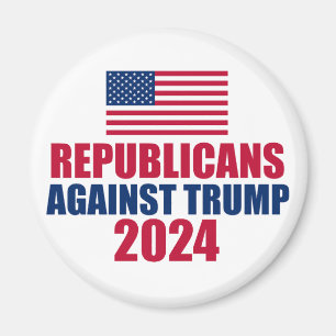 Republicans Against Trump 2024 Election Magnet