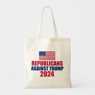 Republicans Against Trump 2024 Election Tote Bag