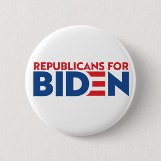 Republicans For Biden Campaign Button