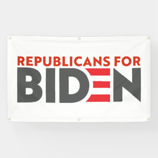 Republicans For Joe Biden President Boat Banner