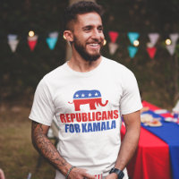 Republicans for Kamala Harris Elephant