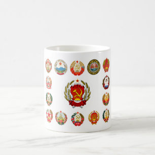 Republics of the Soviet Union Coffee Mug