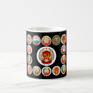 Republics of the Soviet Union Coffee Mug