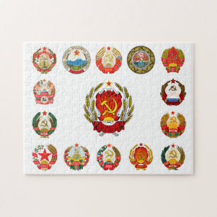 Republics of the Soviet Union Jigsaw Puzzle