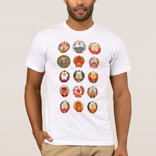 Republics of the Soviet Union T-Shirt (Front)