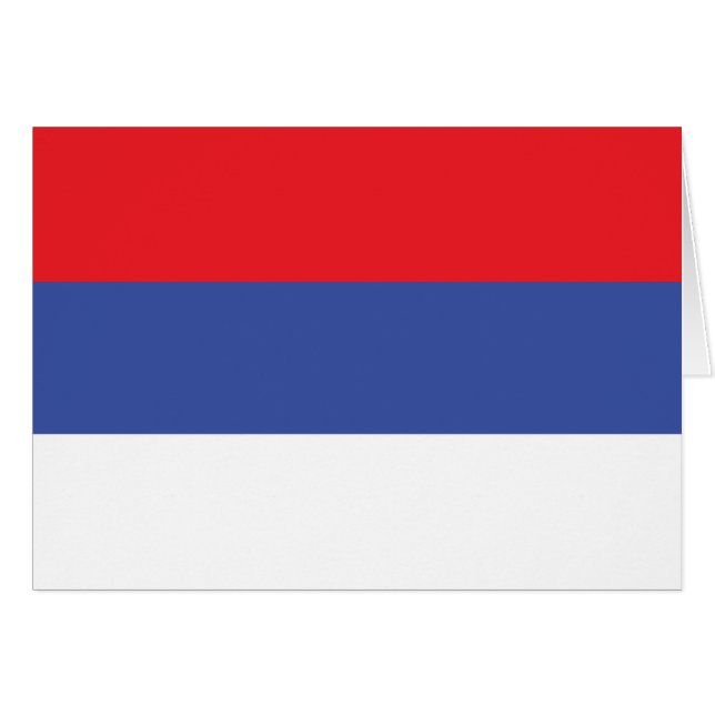 Republika Srpska Flag (Front Horizontal)