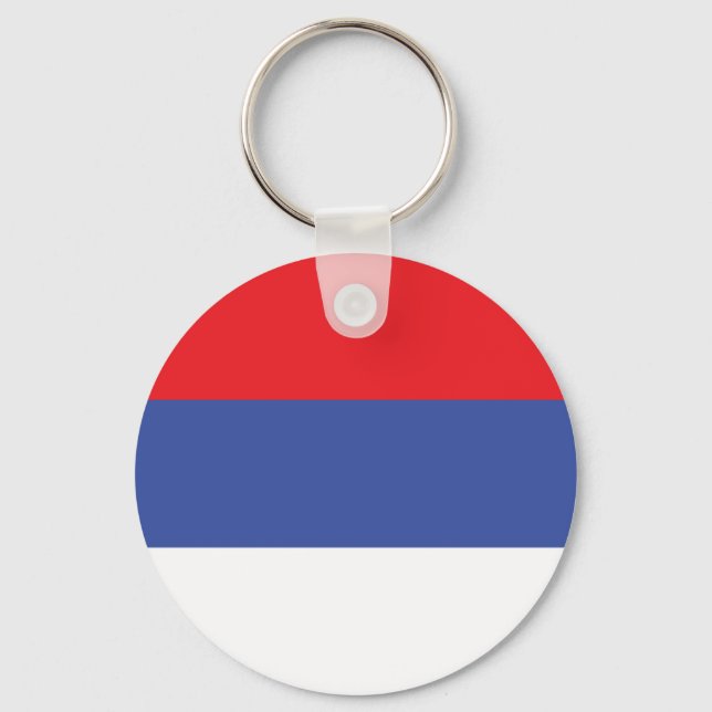 Republika Srpska Flag Key Ring (Front)