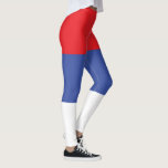 Republika Srpska Flag Leggings<br><div class="desc">Patriotic flag of Republika Srpska.</div>
