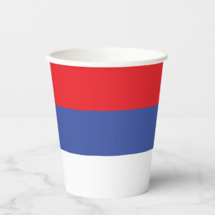 Republika Srpska Flag Paper Cups