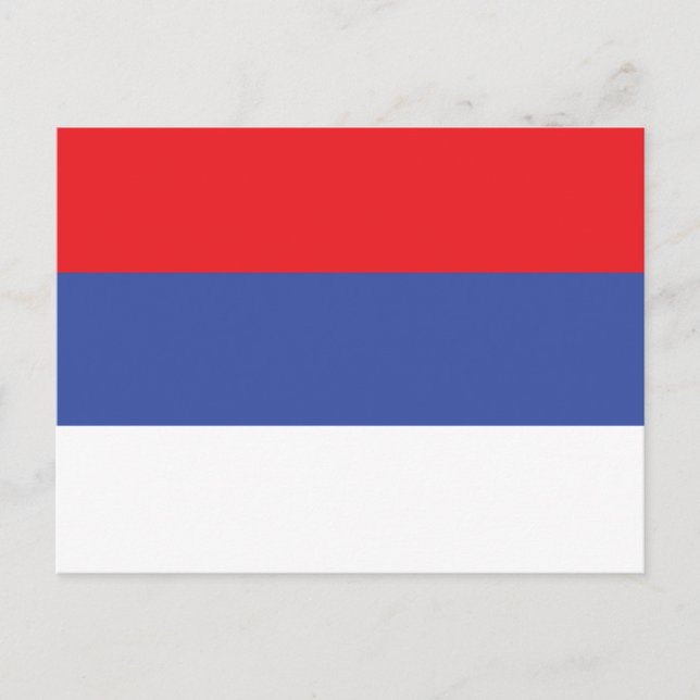 Republika Srpska Flag Postcard (Front)