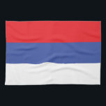 Republika Srpska Flag Tea Towel<br><div class="desc">Patriotic flag of Republika Srpska.</div>
