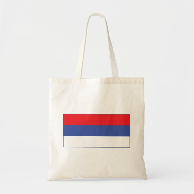 Republika Srpska Flag Tote Bag (Front)