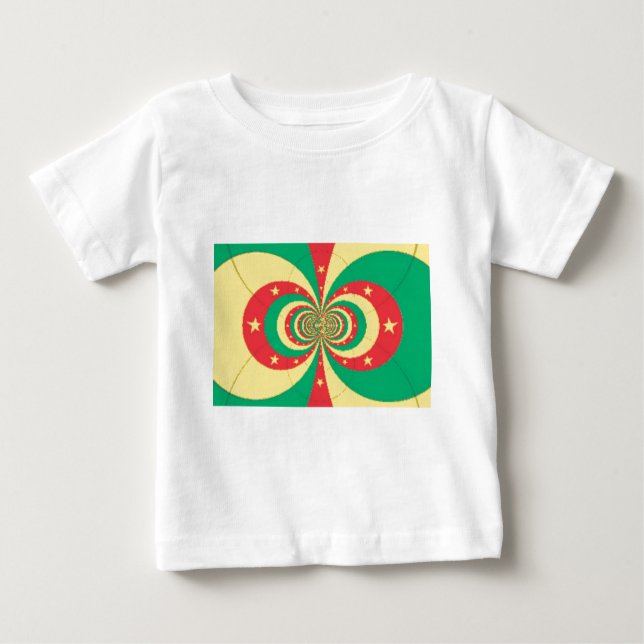 République du Cameroun five-pointed star Baby T-Shirt (Front)