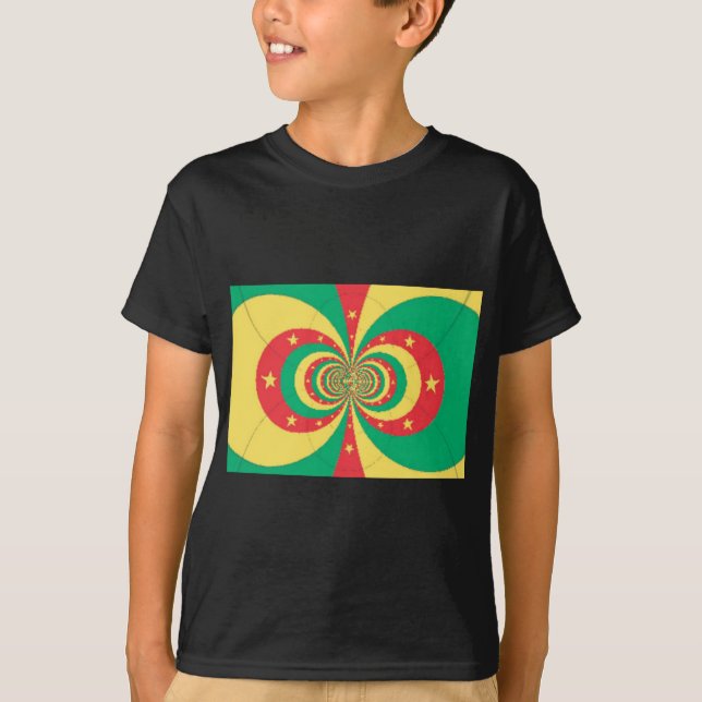 République du Cameroun five-pointed star T-Shirt (Front)