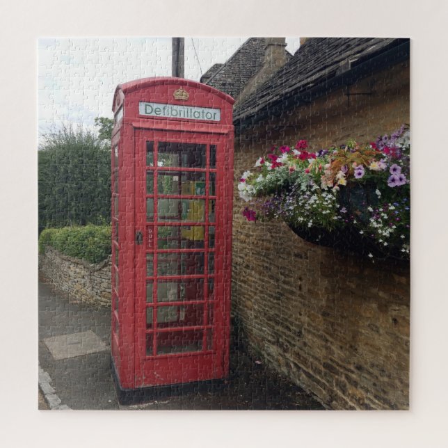 Repurposed Phone Booth Jigsaw Puzzle (Vertical)