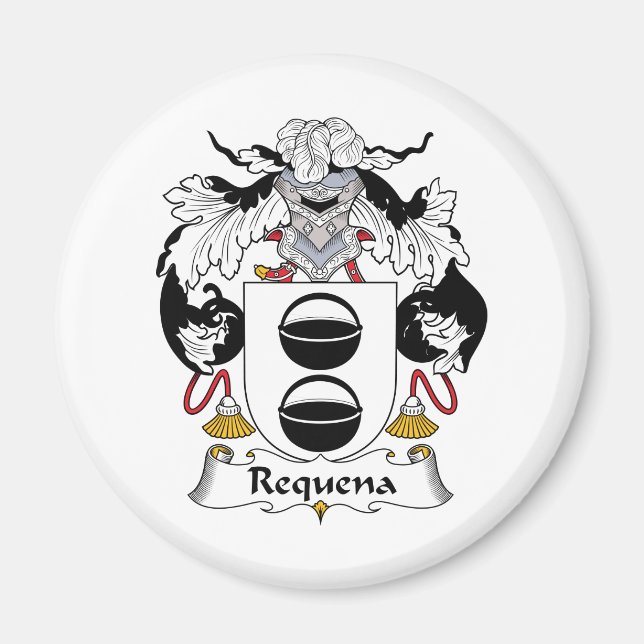 Requena Family Crest Magnet (Front)