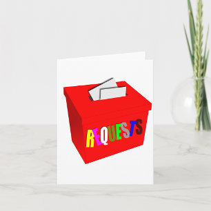 Request Box Note Cards