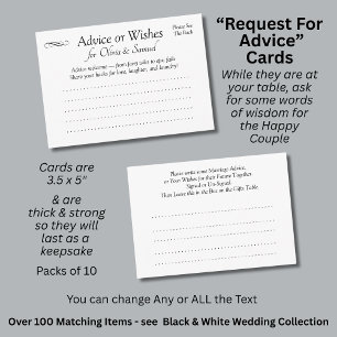 Request for Marriage Hints - Advice Card