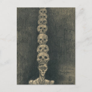 Requiem by Karl Wiener Postcard