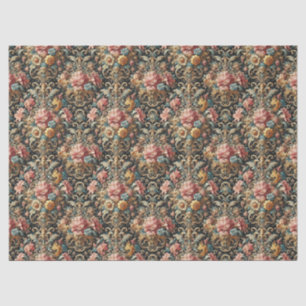 Requiem for Arcana – Gothic Floral Design Tissue Paper