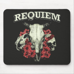 Requiem - Gothic Streetwear Design Mouse Pad