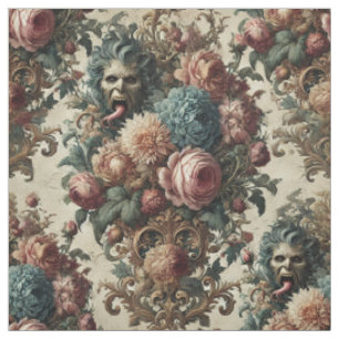 Requiem Rhapsody – Gothic Statement Tile Fabric