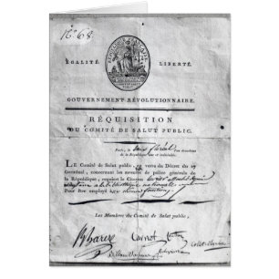 Requisition of the Committee of Public