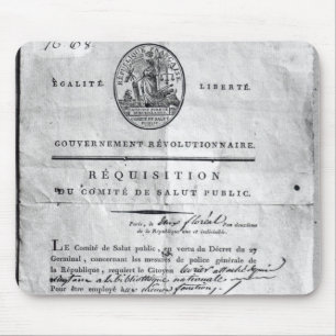 Requisition of the Committee of Public Mouse Pad
