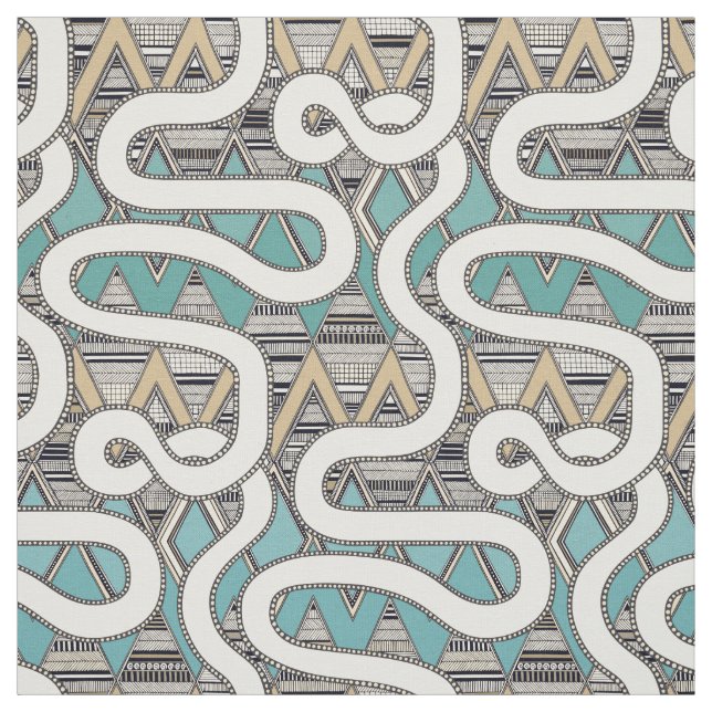 RESA aqua Fabric (Swatch)
