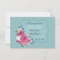 Rescheduled Announcement Card