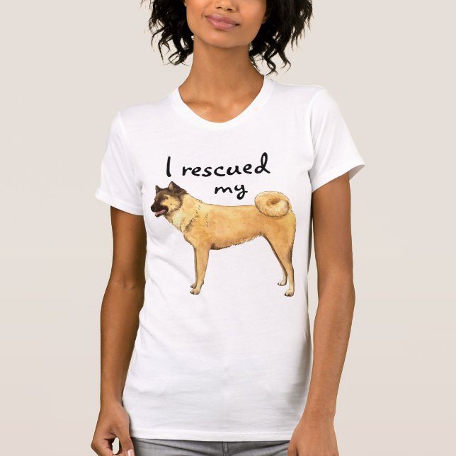 Rescue Akita T-Shirt (Front)
