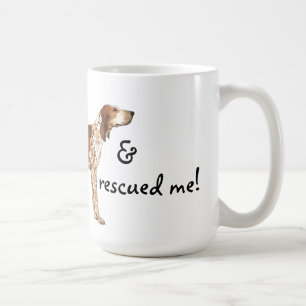 Rescue American English  Coonhound Coffee Mug