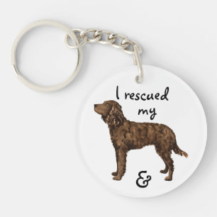 Rescue American Water Spaniel Key Ring