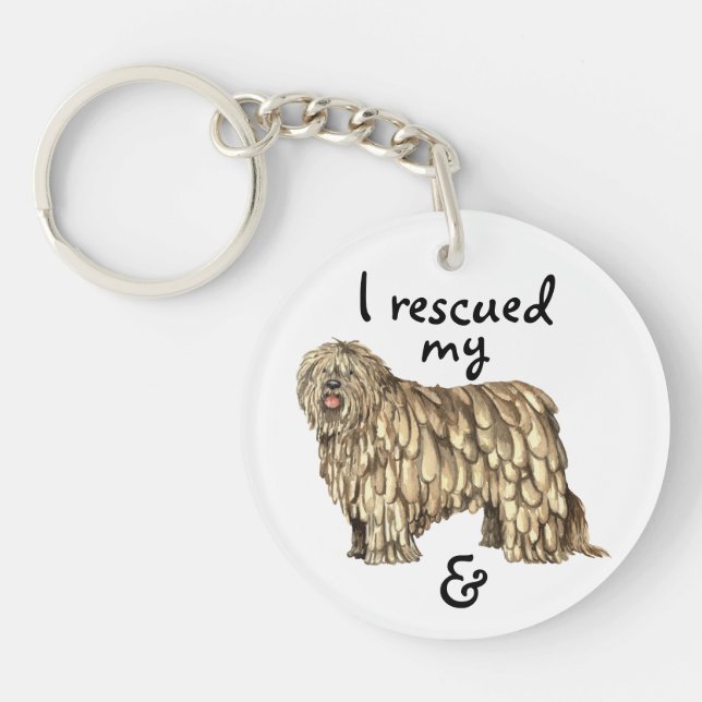 Rescue Bergamasco Key Ring (Front)