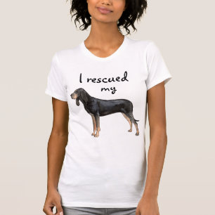 Rescue Black and Tan Coonhound T-Shirt