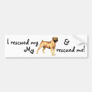 Rescue Boerboel Bumper Sticker