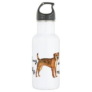 Rescue Border Terrier 532 Ml Water Bottle