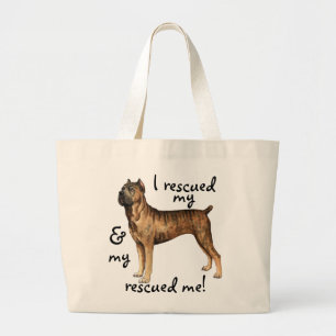 Rescue Cane Corso Large Tote Bag