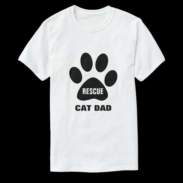 Rescue Cat Dad Tshirt (Creator Uploaded)
