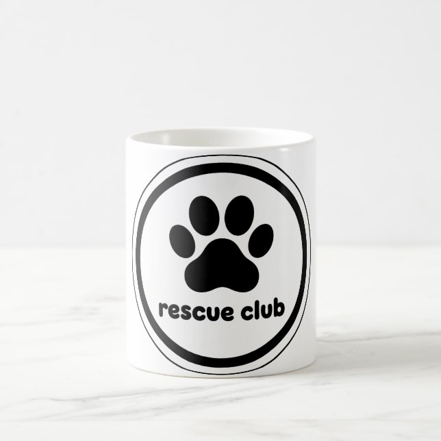 Rescue Club – United by Paws Coffee Mug (Center)