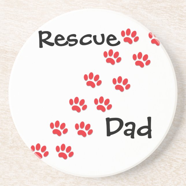 Rescue Dad Coaster (Front)