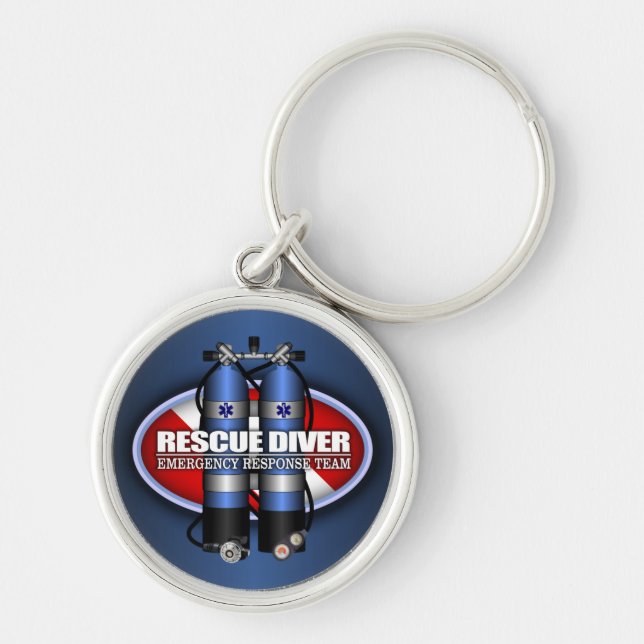Rescue Diver (ST) Key Ring (Front)