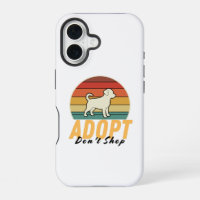 Rescue Dog Love – Adopt Don’t Shop iPhone 16 Case