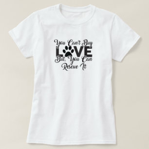 Rescue Dog Love T-Shirt